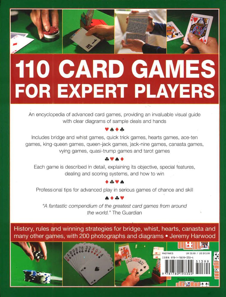 110 Card Games For Expert Players