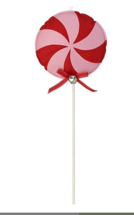 17" Felt Holiday Sweets Lollipop Ornament - Choice of 3 Styles